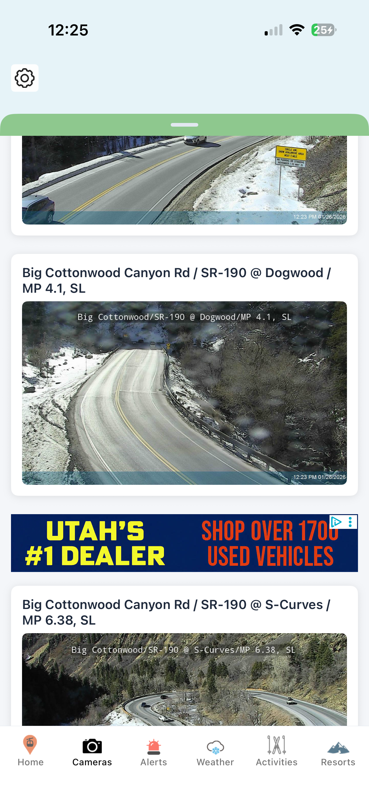 UDOT Cameras